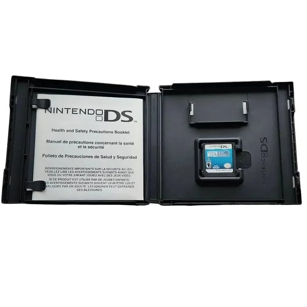 Nintendo DS Challenge Me Brain Puzzles Game with Case